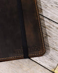 Distressed Leather Notebook Cover A4 - Mishnóc