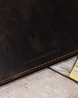 Distressed Leather Notebook Cover A4 - Mishnóc