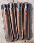 Distressed Leather Pen Case - Mishnóc