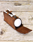 mishnóc Leather Golf Ball Caddy - Mishnóc