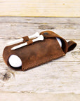 mishnóc Leather Golf Ball Caddy - Mishnóc