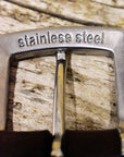 Jeans21 Black Leather Belt - Mishnóc