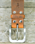 Smoked Bull Hide Leather Belt - Mishnóc