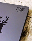 A5 2026 Leather Diary Cover With Page a Day Diary and Pen - Mishnóc