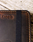 A5 Distressed Leather Notebook - Mishnóc