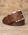 Bull Hide Belts For The Bigger Man Up To 72 inch Waist in Black or Chestnut - Mishnóc