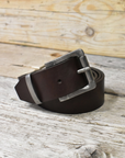 Jeans Leather Belt in Three Colours - Mishnóc