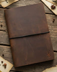 A5 leren schetsboek