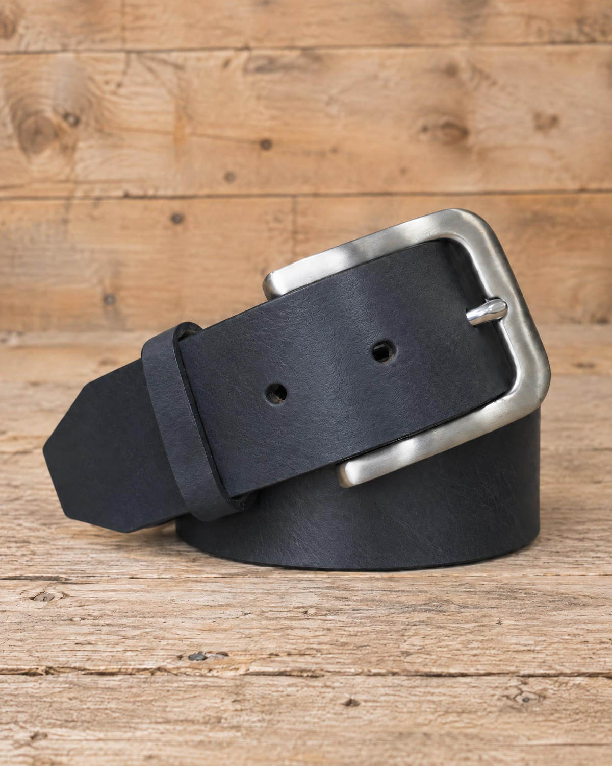 Bull Hide Belts For The Bigger Man Up To 72 inch Waist in Black or Chestnut - Mishnóc
