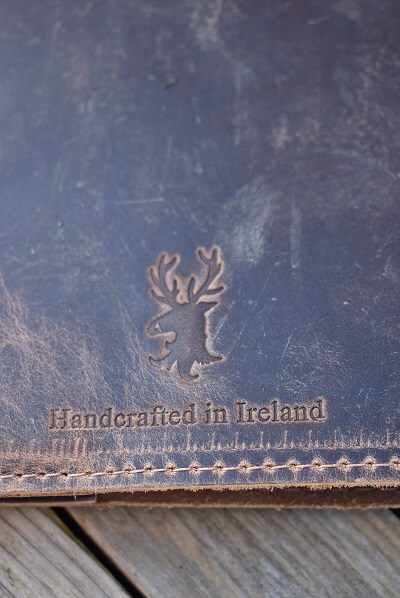 Irish Leather Journal Cover
