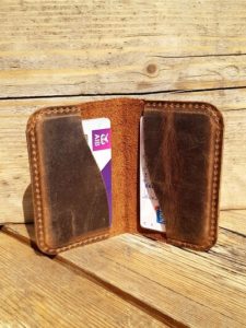 Leather Card and Notes Holder