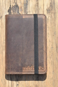 A6 Leather Notebook
