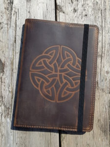Trinity Knot Leather Notebook