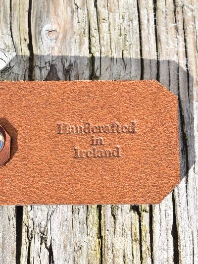 Irish Leather Keyring