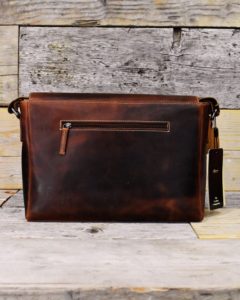 A4 Leather Satchel
