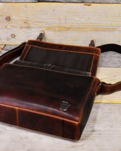 A4 Leather Satchel