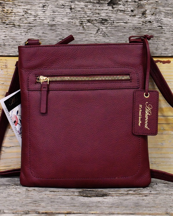 Wholesale Ashwood Small Leather Cross Body Bag: 63010 for your store