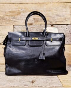 Leather Weekender Bag