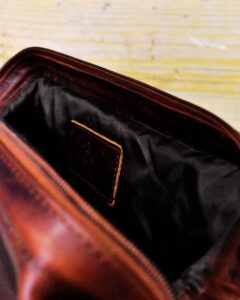 1847 Leather Toiletry Bag