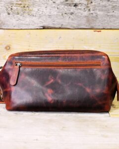 1847 Leather Toiletry Bag