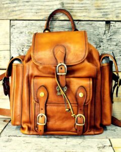 Pratesi Leather Backpack