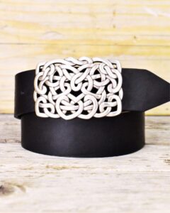 Celtic Knot Leather Belt