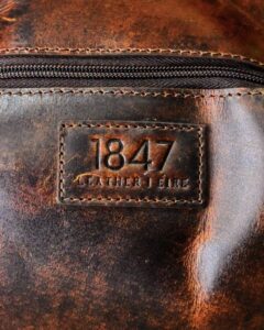 1847 Leather Weekender