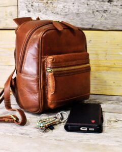 1847 Ladies Leather Backpack