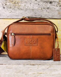 1847 Leather Crossbody Bag