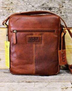 1847 Leather Messenger Bag