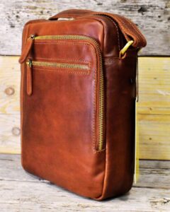 1847 Leather Messenger Bag